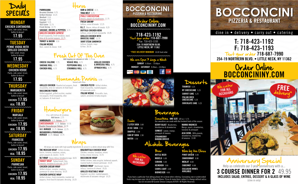 Bocconcini Pizzeria & Restaurant