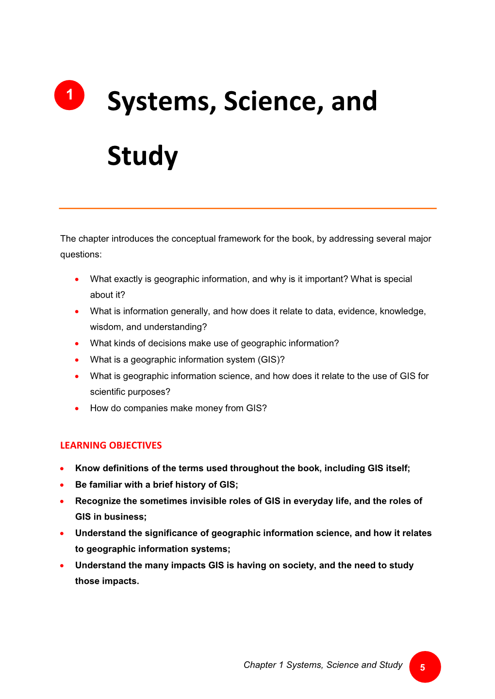 Systems, Science, and Study