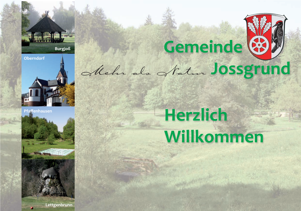 Als Naturgemeinde Jossgrund