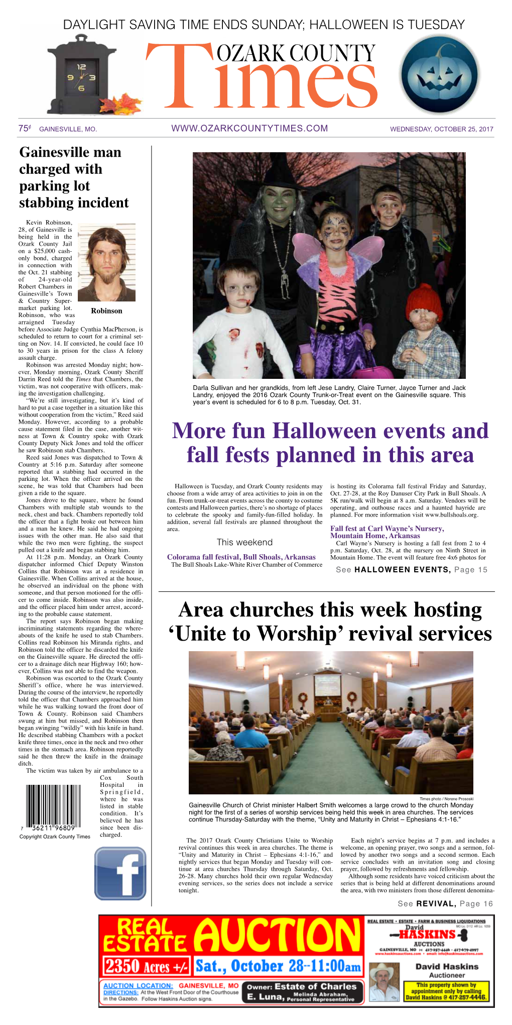 Fun Halloween Events and Fall Fests Planned In