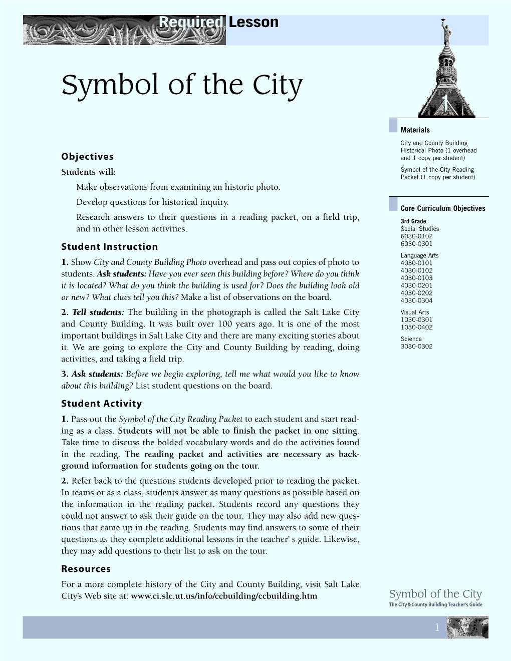 Symbol of the City 1