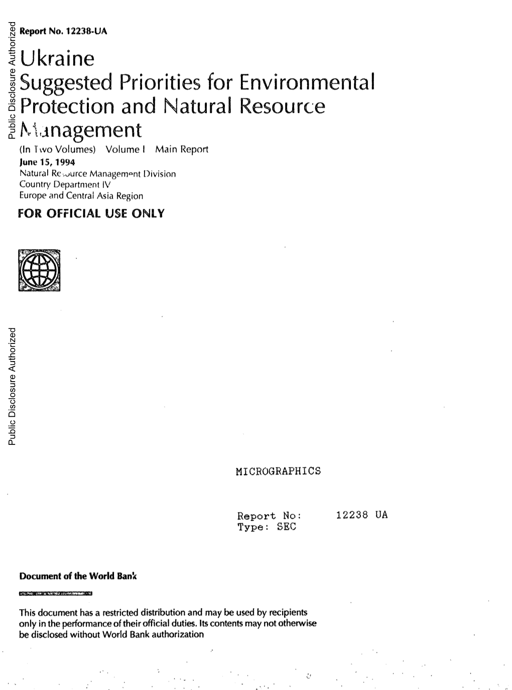 World Bank Document