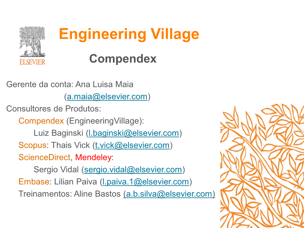Engineering Village Compendex