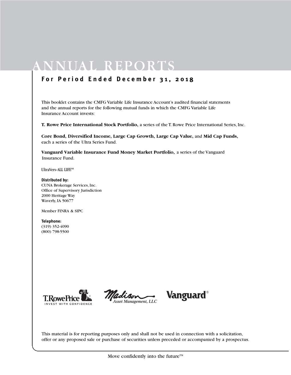 ANNUAL REPORTS for Period Ended December 31, 2018