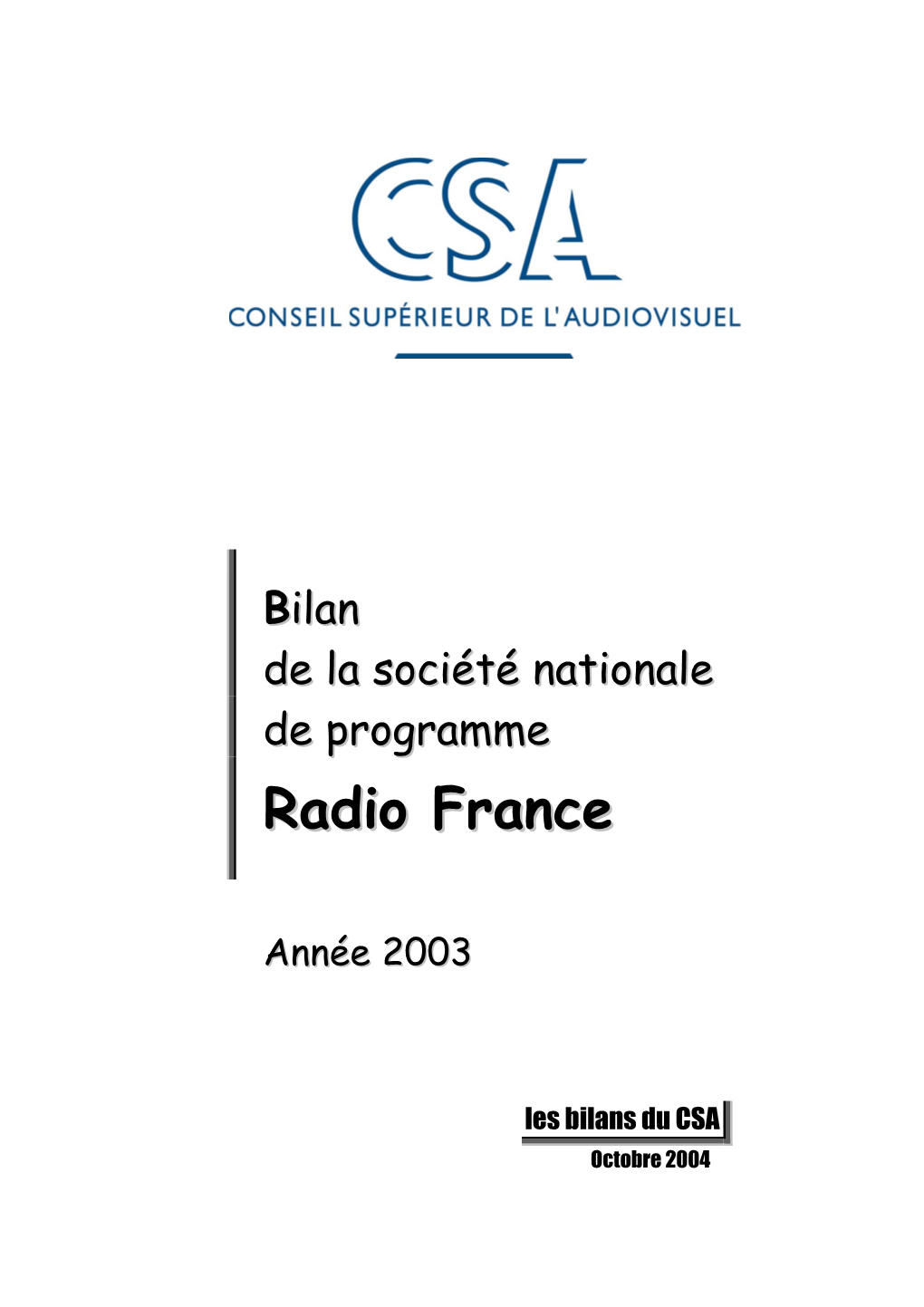 Radio France, M