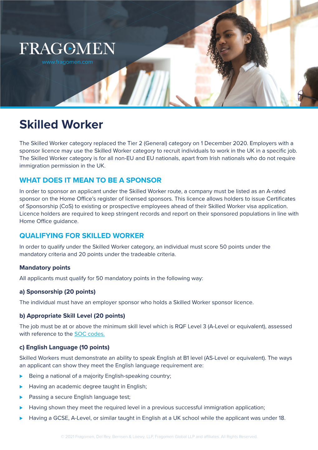 Skilled Worker