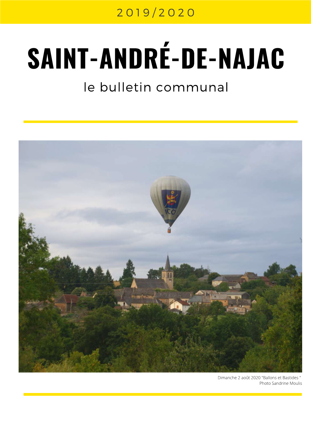 SAINT-ANDRÉ-DE-NAJAC Le Bulletin Communal