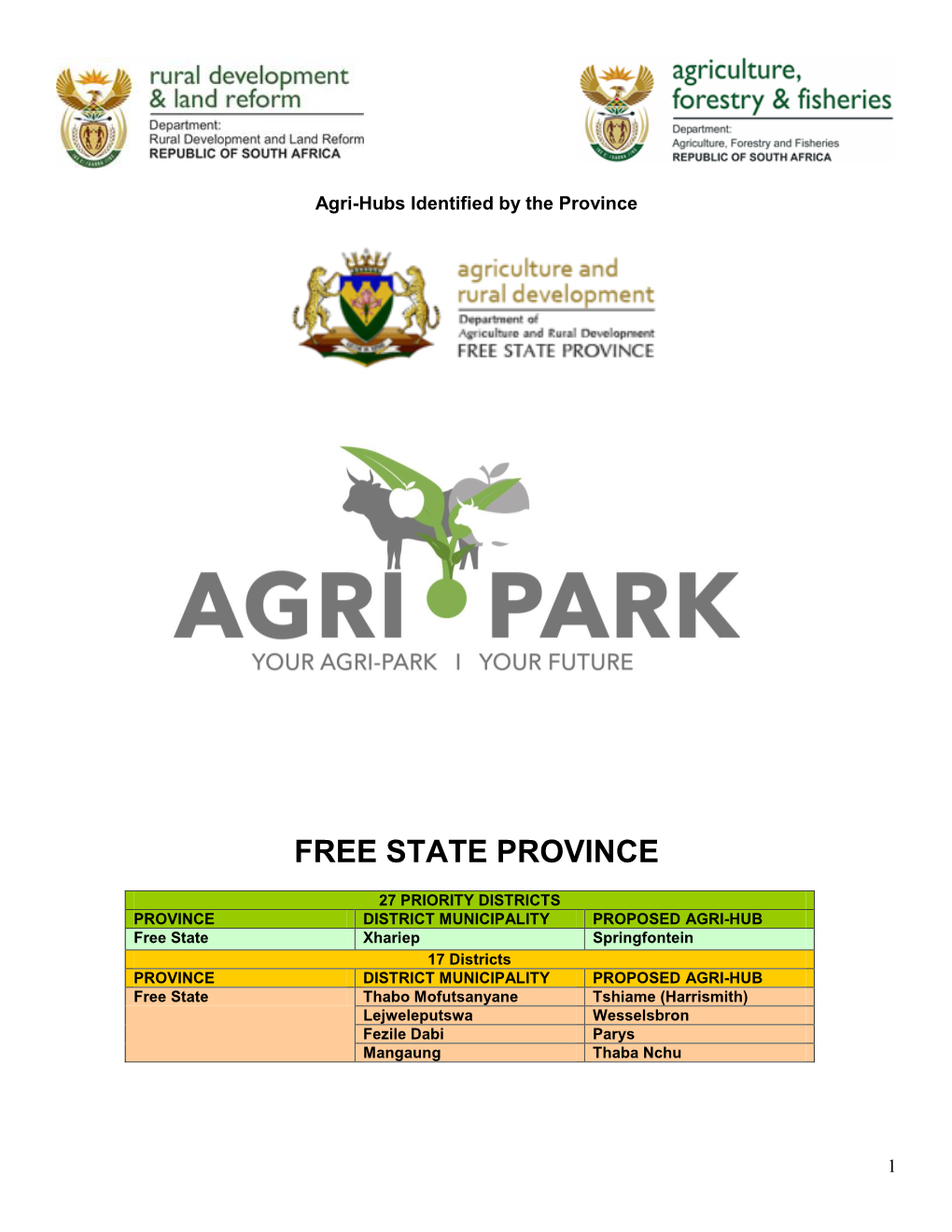 Free State Province