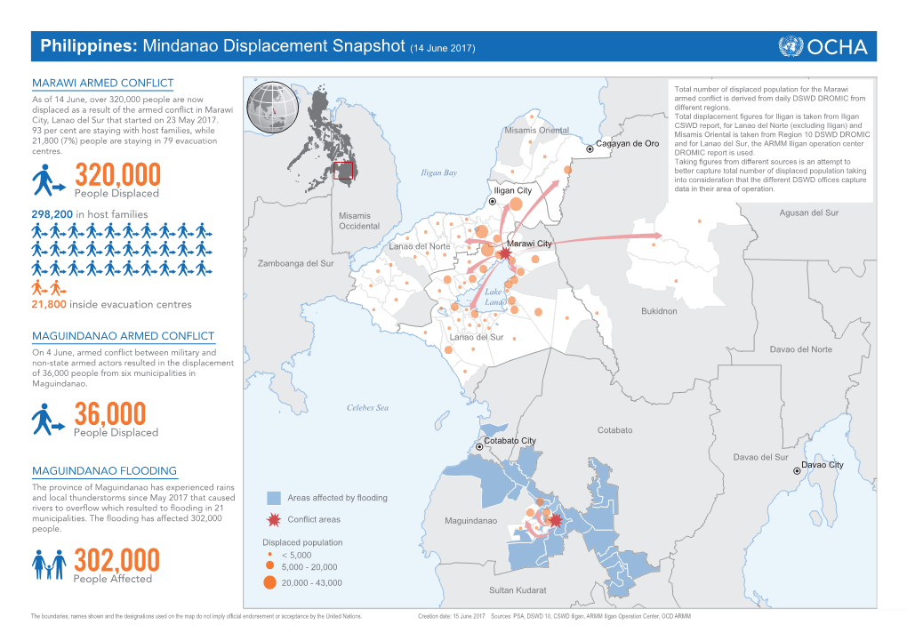 OCHA-PHL-Mindanao Displacement 14June2017