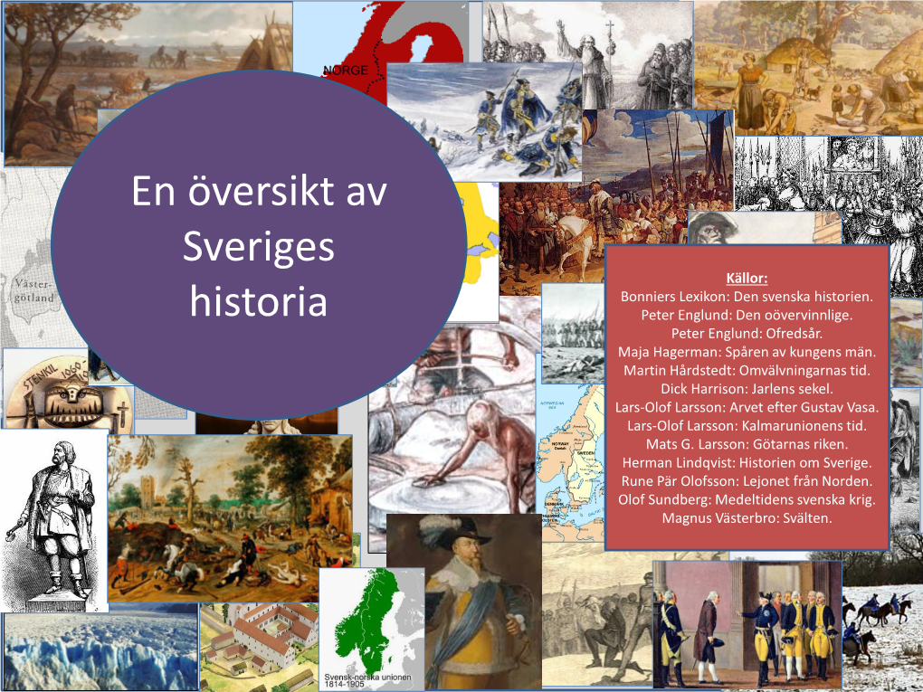 En Översikt Av Sveriges Historia