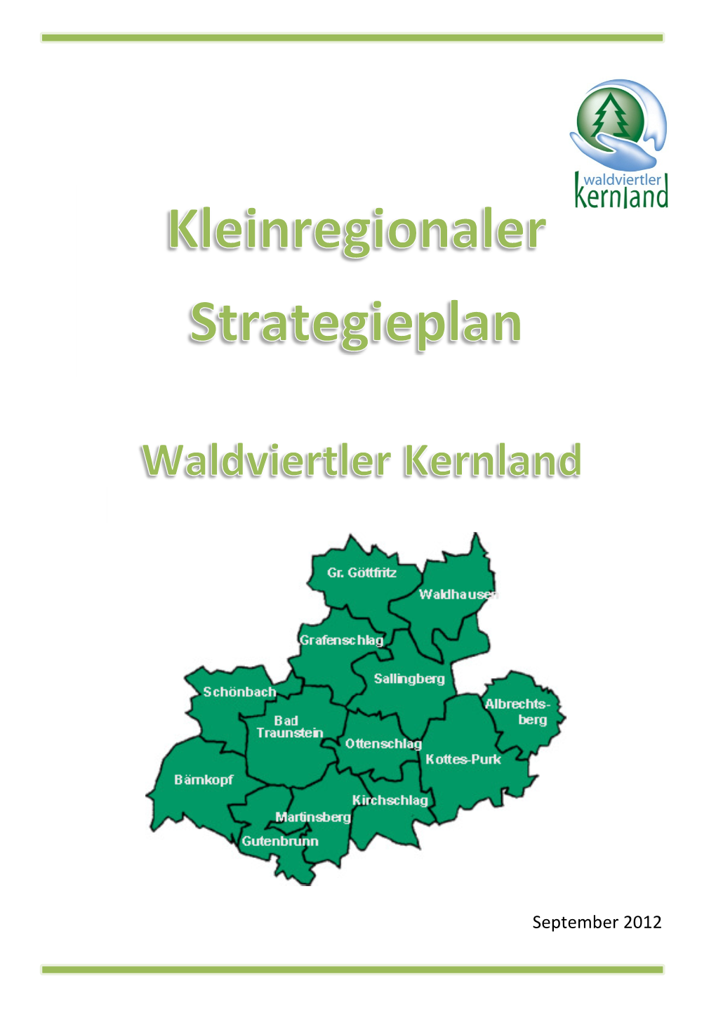 Kleinregionaler Strategieplan 2013-2015