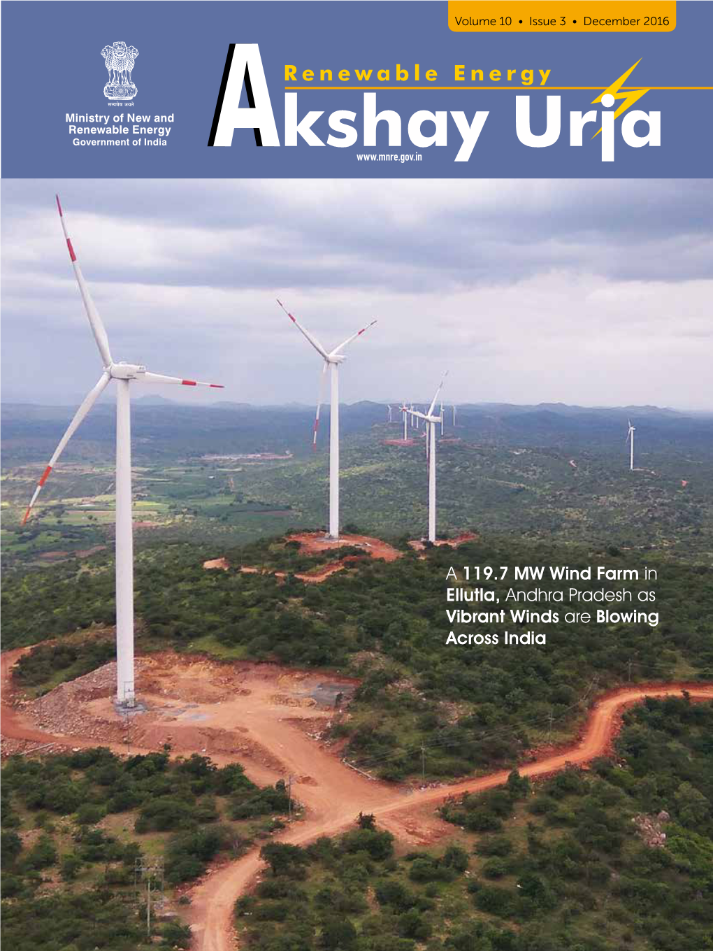 A 119.7 MW Wind Farm in Ellutla, Andhra Pradesh As Vibrant Winds Are Blowing Across India