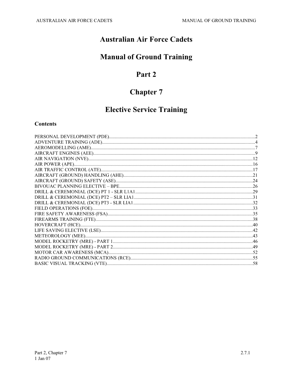 Mogt Pt 2 Ch 7- Electives