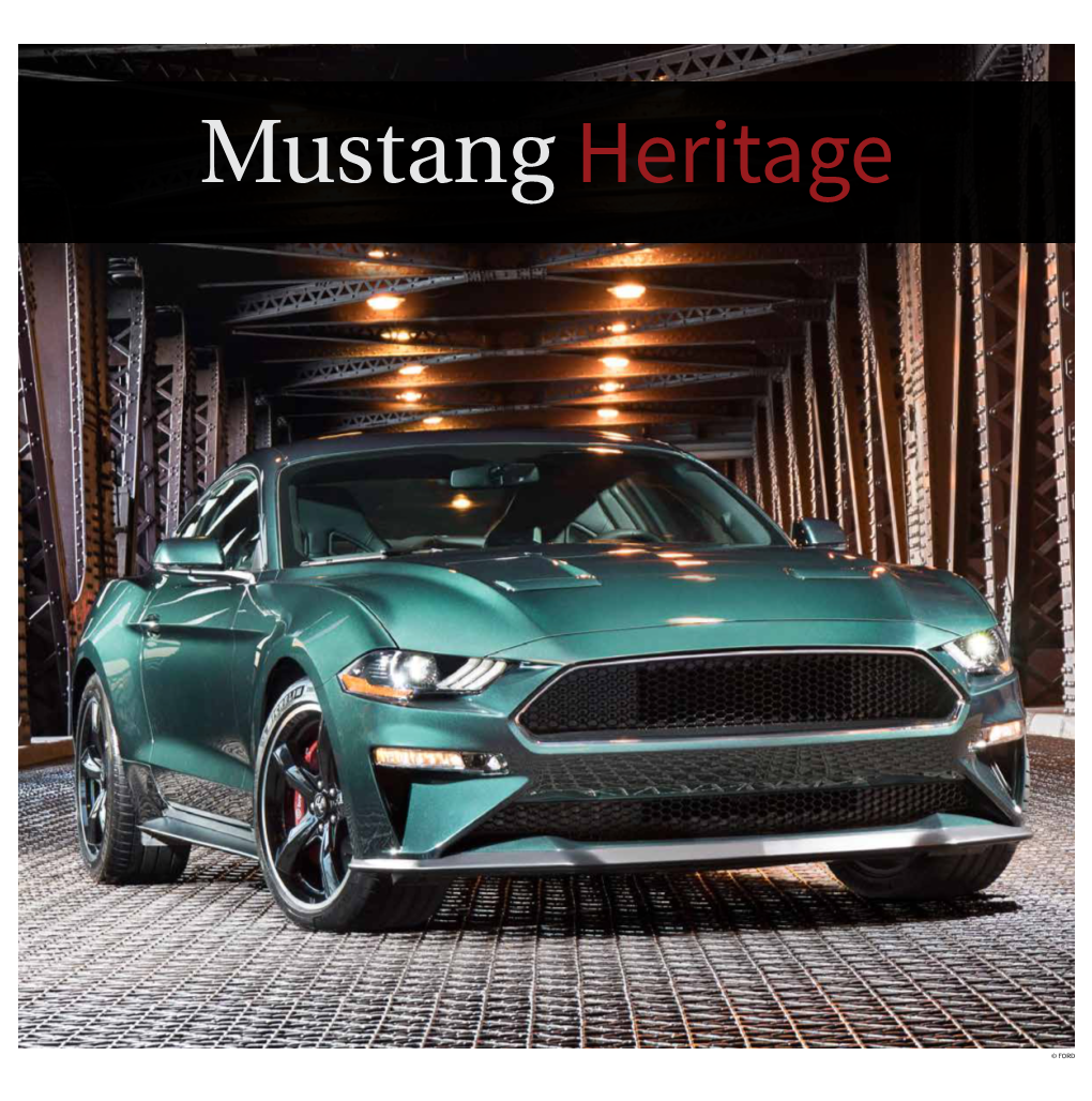 MUSTANG HERITAGE | XXXXXXXXX Mustang Heritage