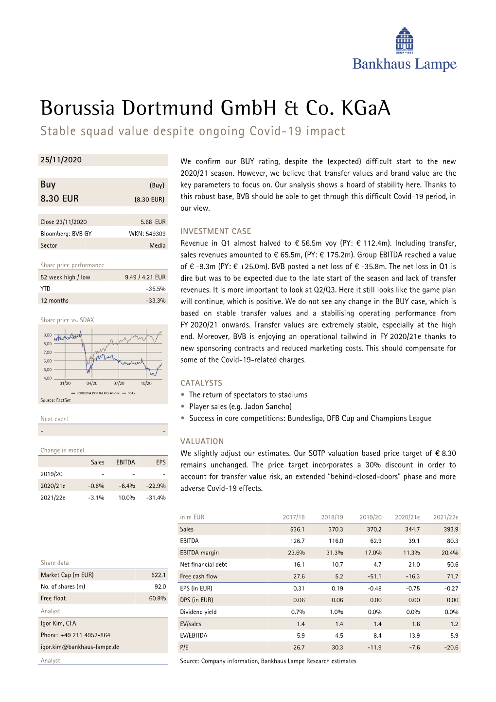 Borussia Dortmund Gmbh & Co. Kgaa