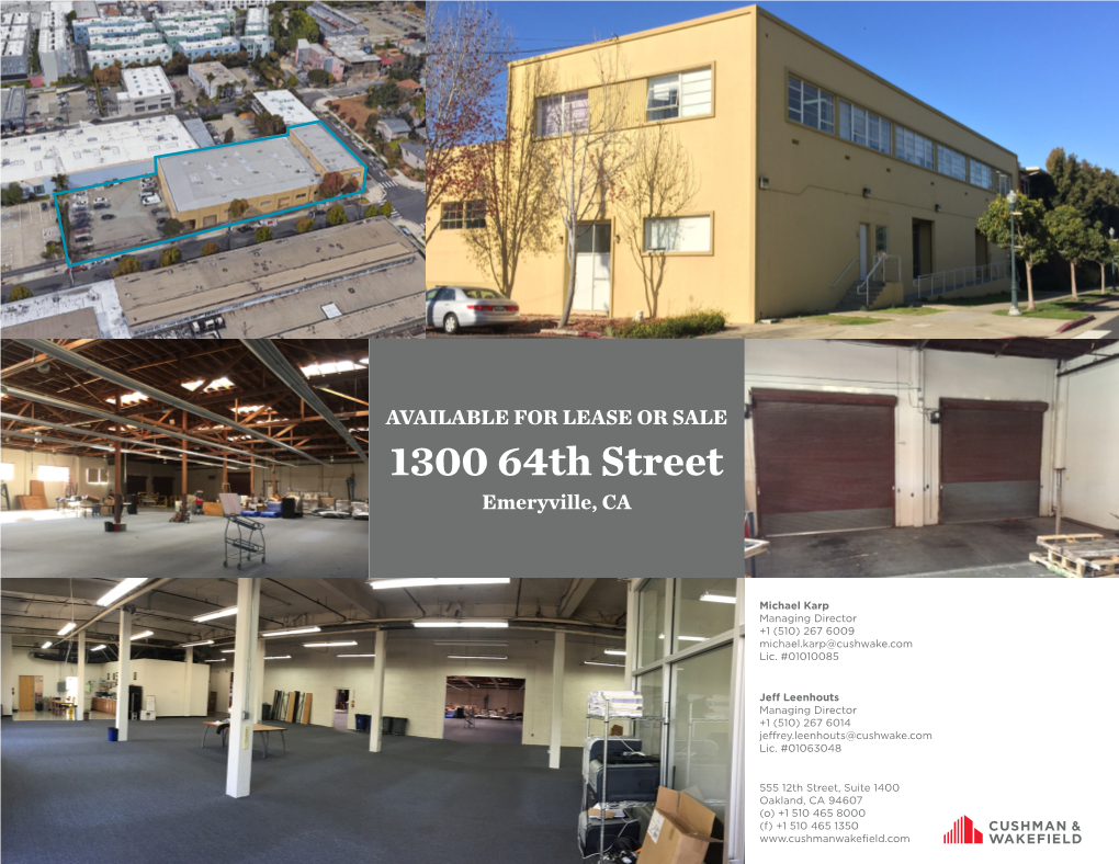 1300 64Th Street Emeryville, CA