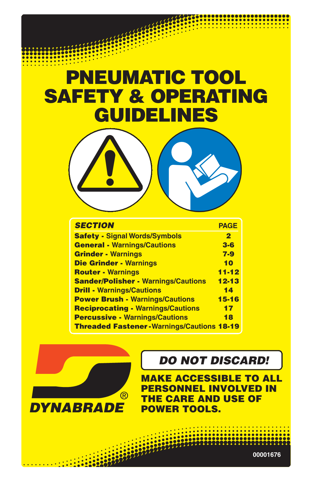 Pneumatic Tool Safety & Operating Guidelines