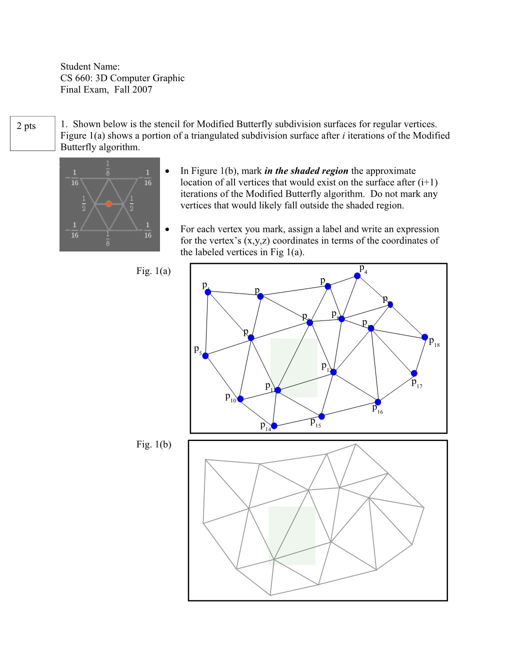 CS 660: 3D Computer Graphic