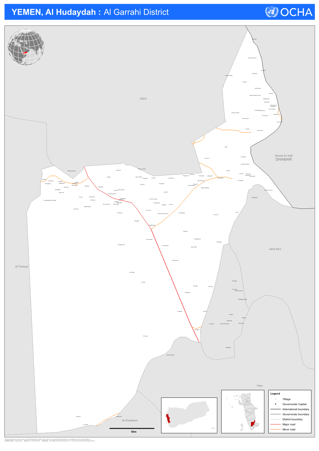 YEMEN, Al Hudaydah : Al Garrahi District