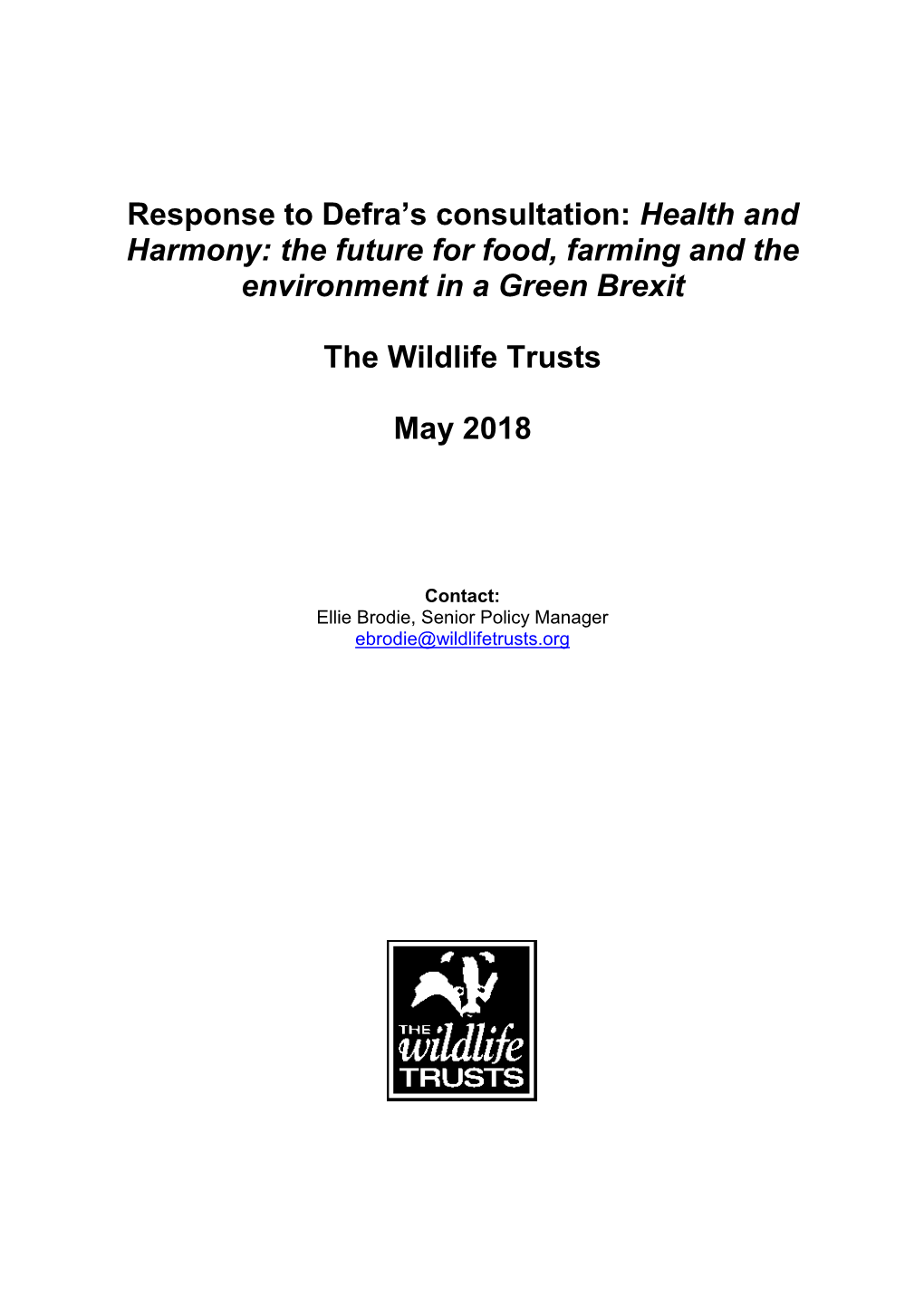 Wildlife Trusts