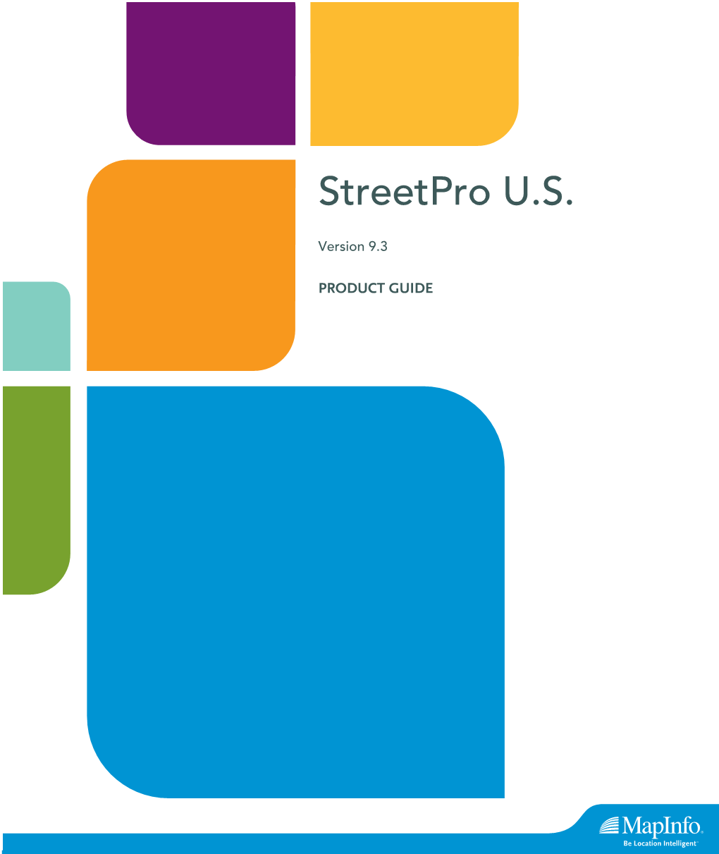 Streetpro US Product Guide