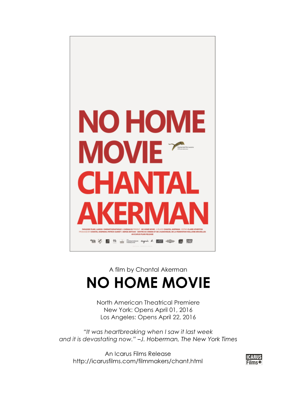 No Home Movie