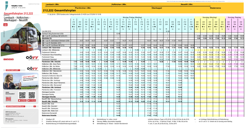 Gesamtfahrplan 212222 Lembach