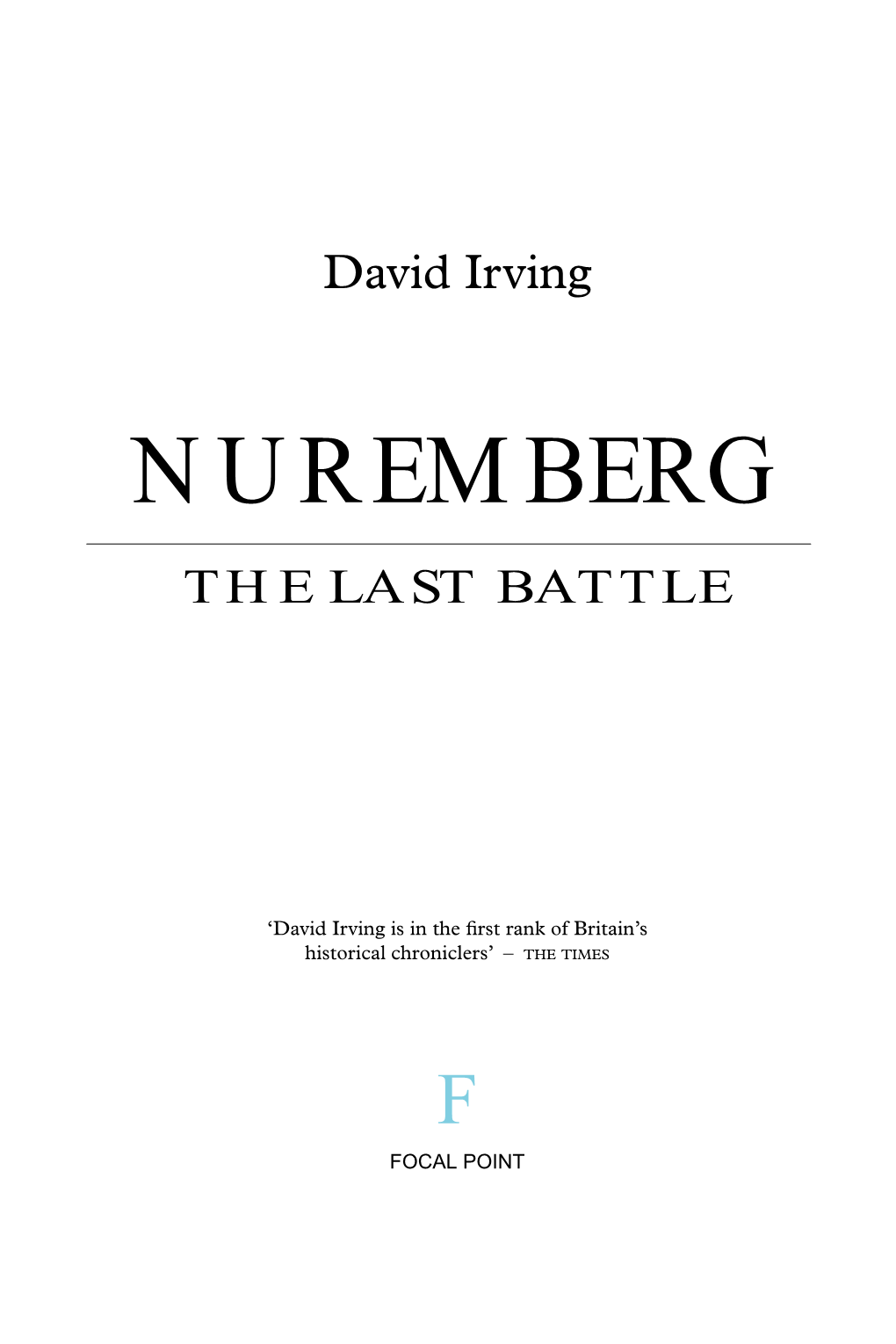 Nuremberg, the Last Battle 