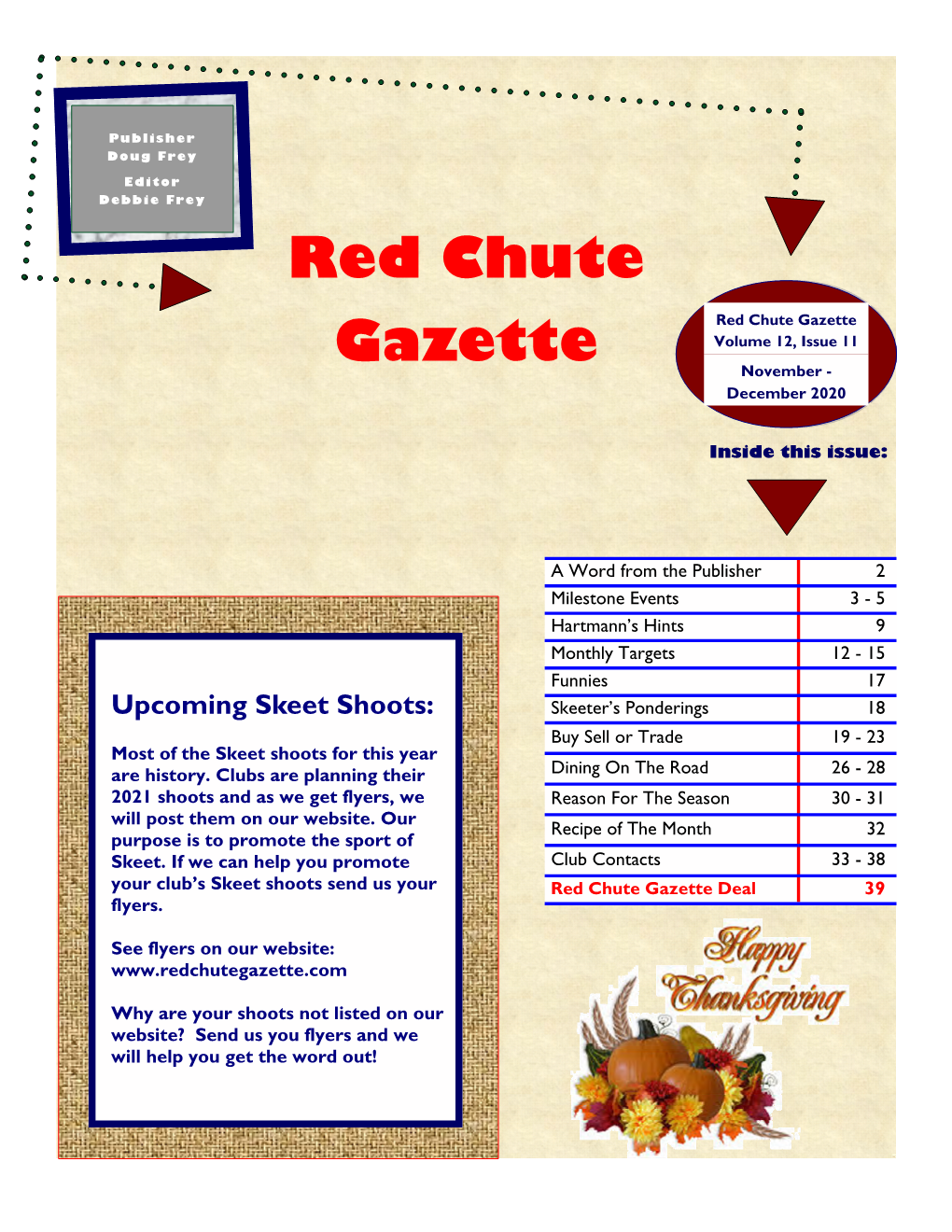 Red Chute Gazette Deal 39 Flyers