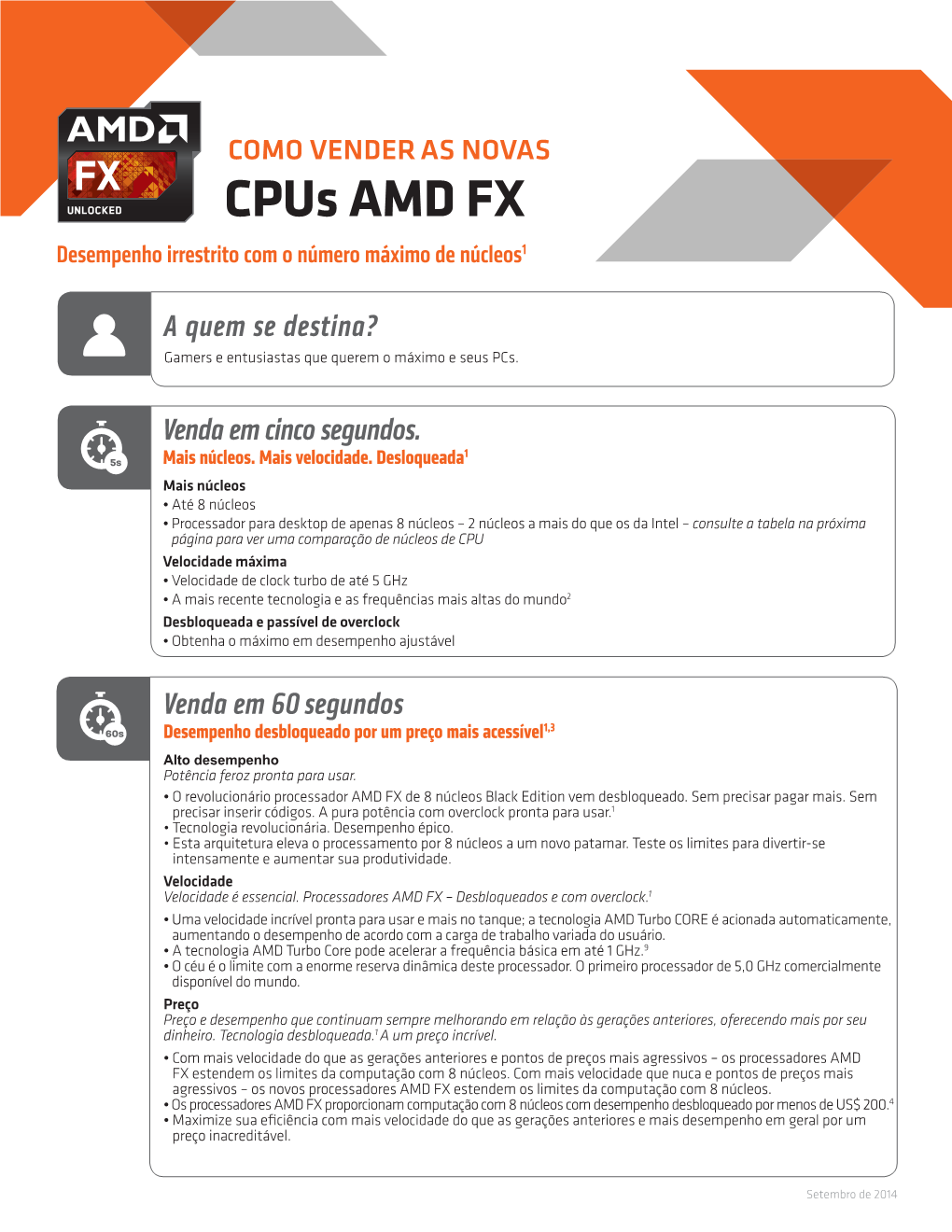 Cpus AMD FX Desempenho Irrestrito Com O Número Máximo De Núcleos1