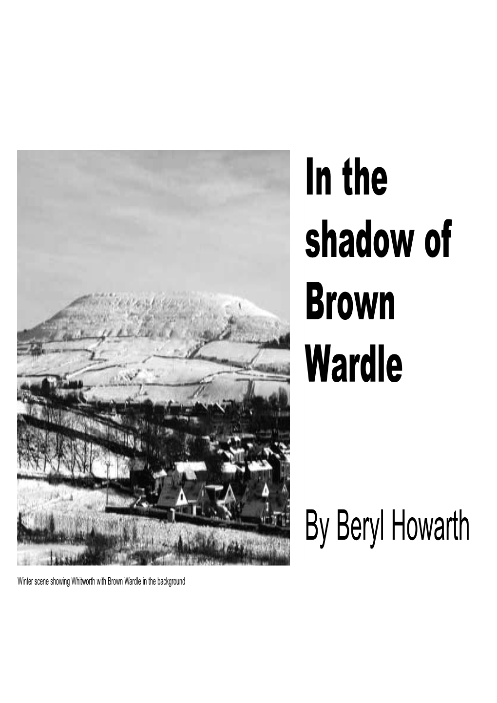 In the Shadow of Brown Wardle