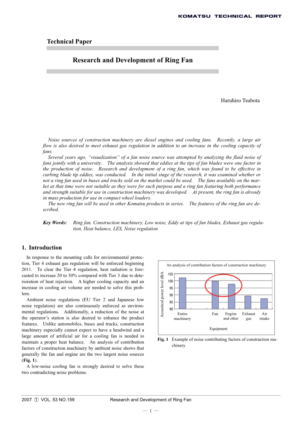 Research and Development of Ring Fan