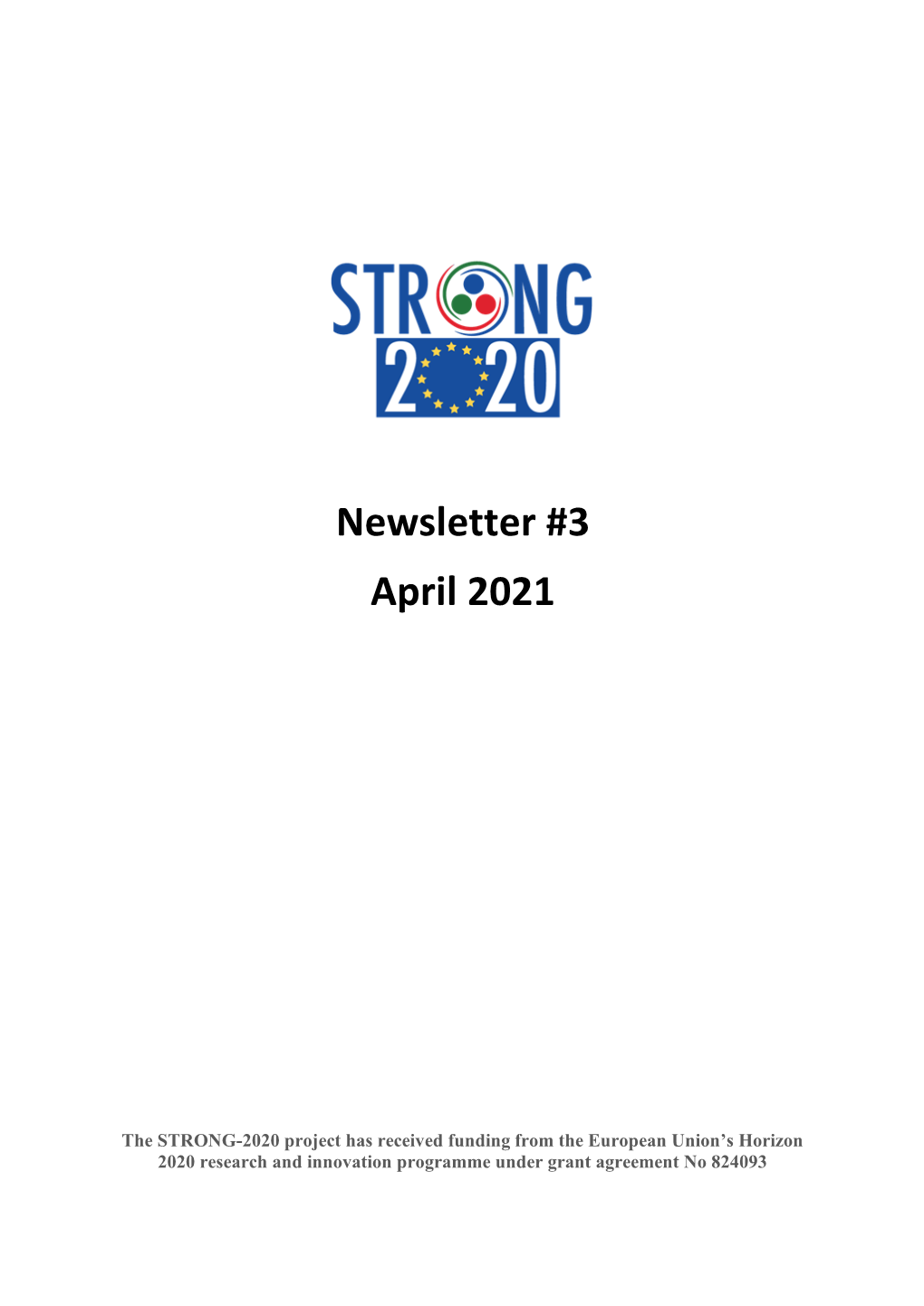 Newsletter #3 April 2021