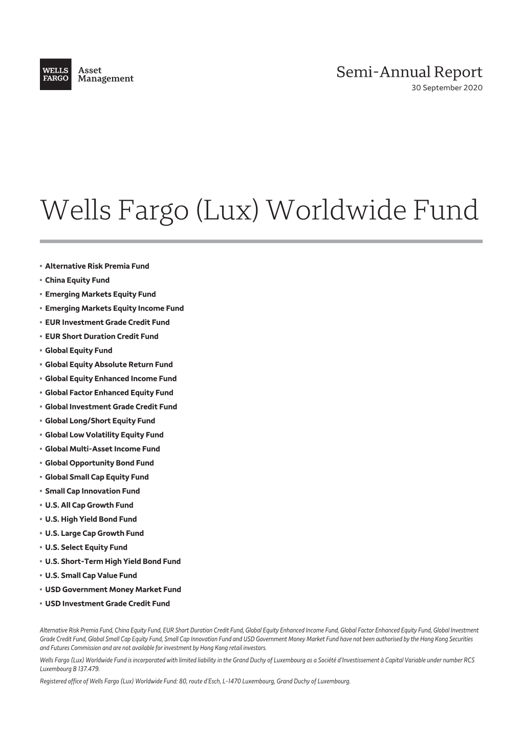 (Lux) Worldwide Fund