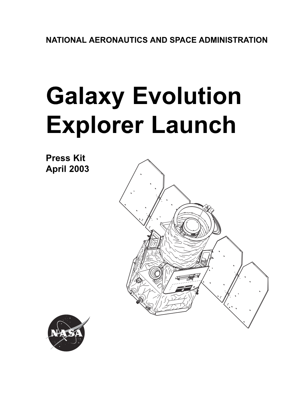 Galaxy Evolution Explorer Launch