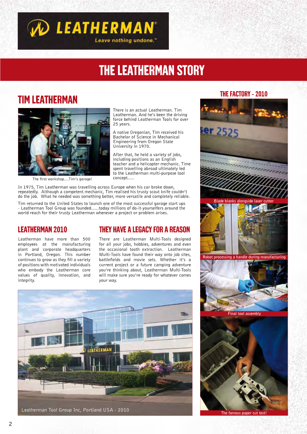 The Leatherman Story
