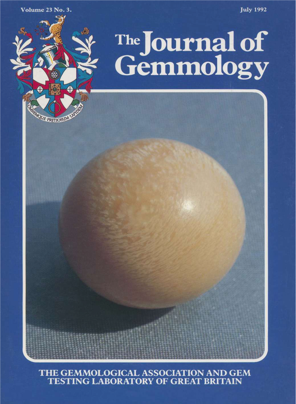 Thejournal of Gemmology