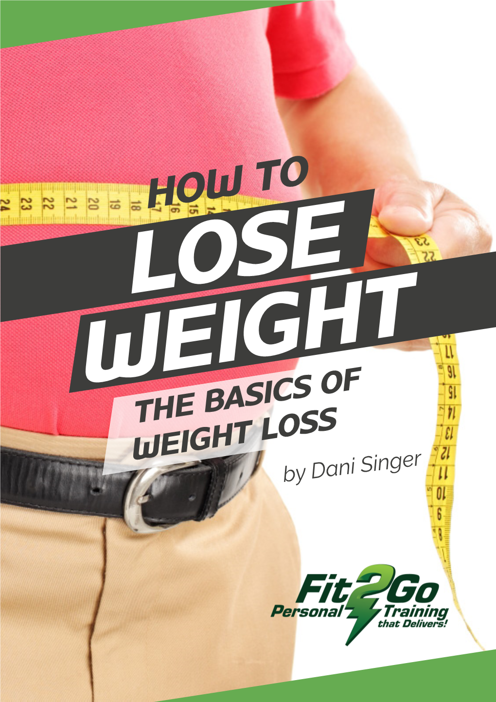 HOW to LOSE WEIGHT the BASICS of WEIGHT LOSS by Dani Singer NOTE