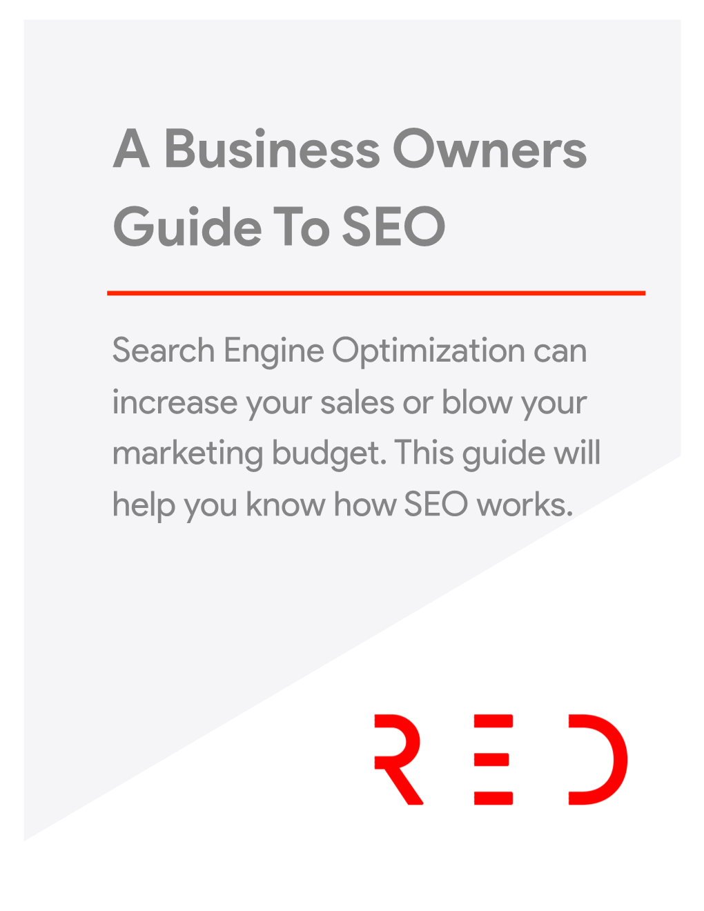 Business Owners Guide to SEO