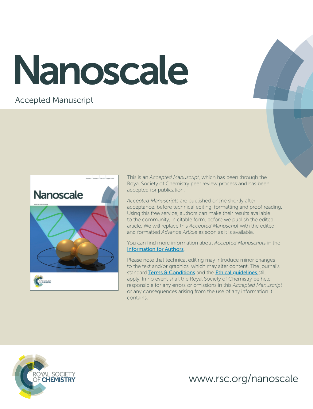 Page 1 of 14 Nanoscale