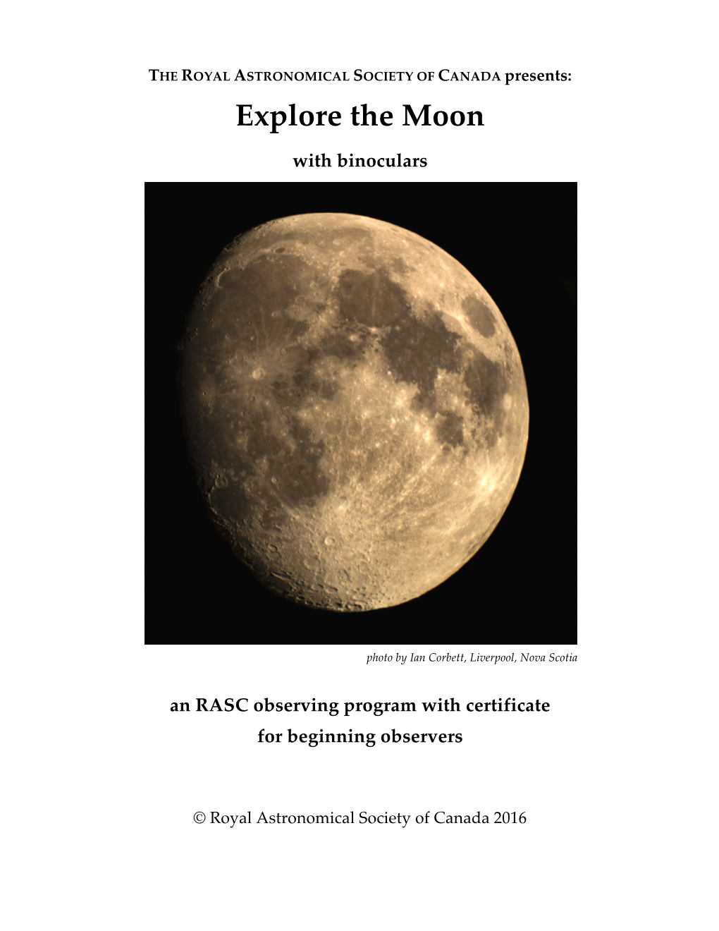 Explore the Moon with Binoculars