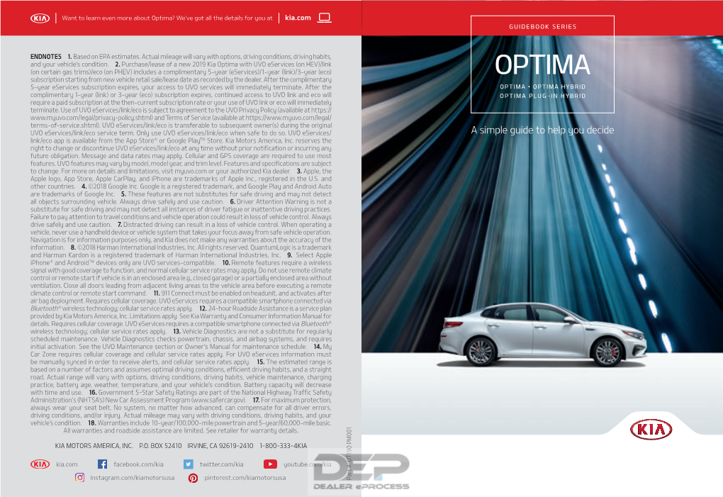 Optima Brochure