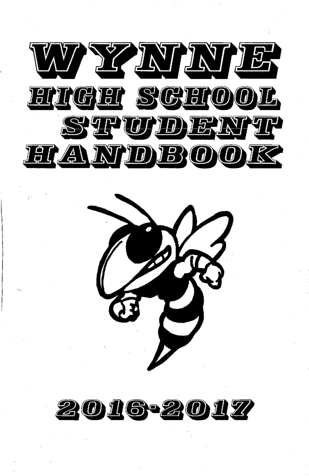 Sr High School Student Handbook