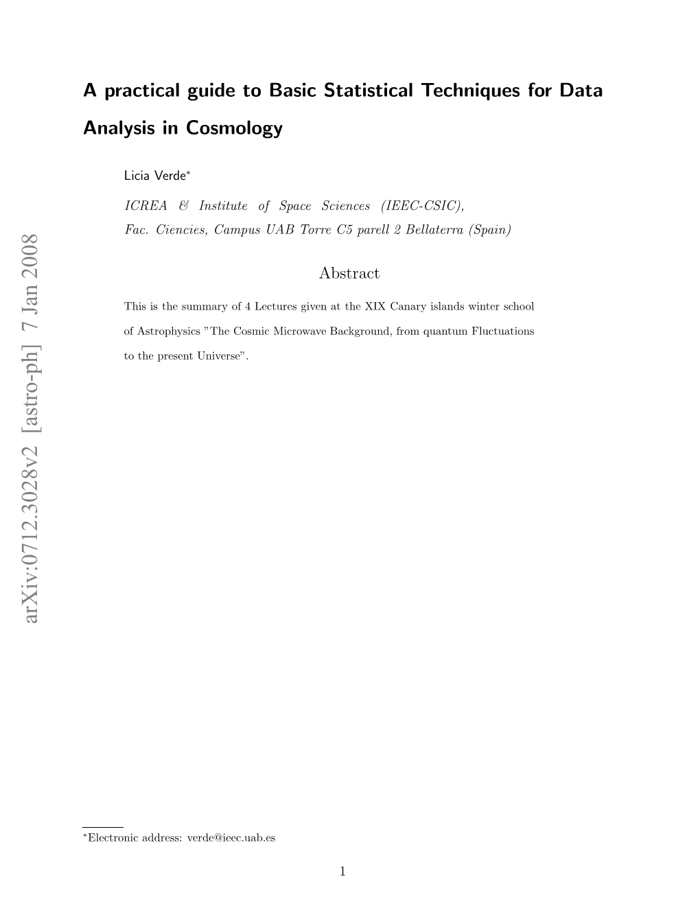 A Practical Guide to Basic Statistical Techniques for Data Analysis In