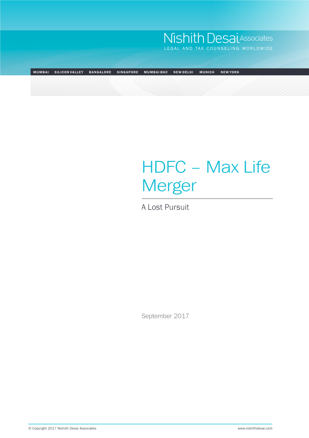 HDFC – Max Life Merger a Lost Pursuit