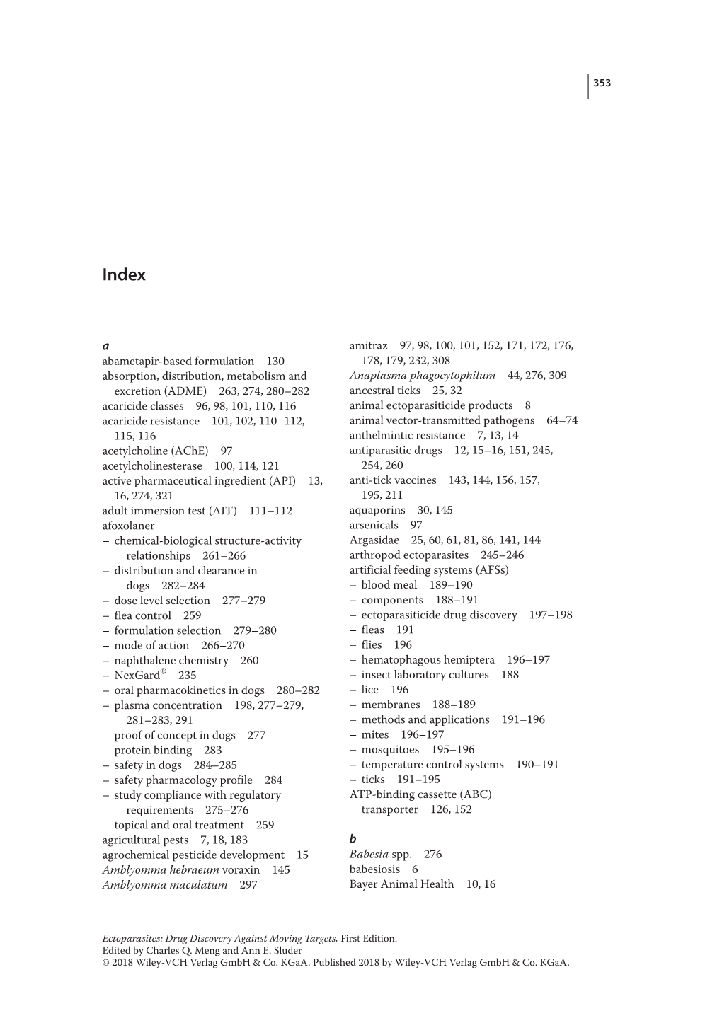 A Abametapir‐Based Formulation 130 Absorption, Distribution