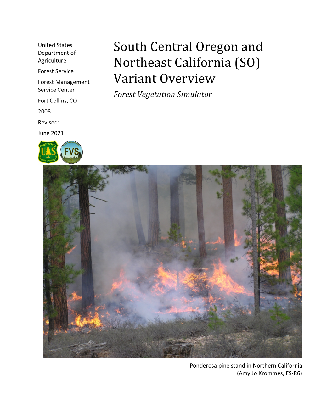 South Central Oregon and Northeast California (SO) Variant Overview