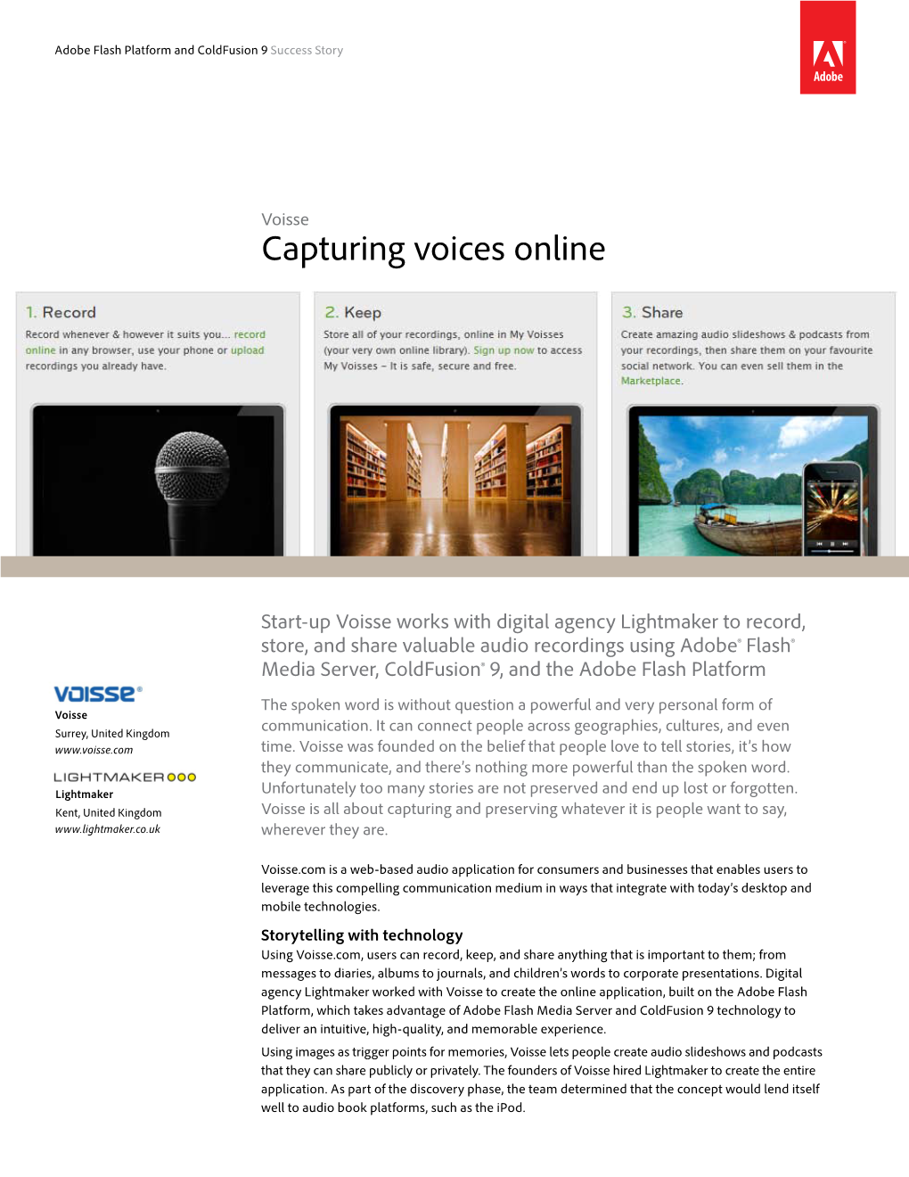 Capturing Voices Online