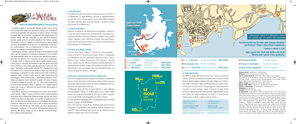 VALIGIA ATTORE PIEGHEVOLE O 2019.Qxp Layout 1 14/06/19 16:09 Pagina 1