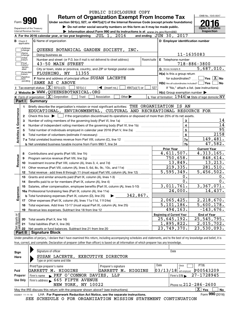 Return of Organization Exempt from Income Tax OMB No